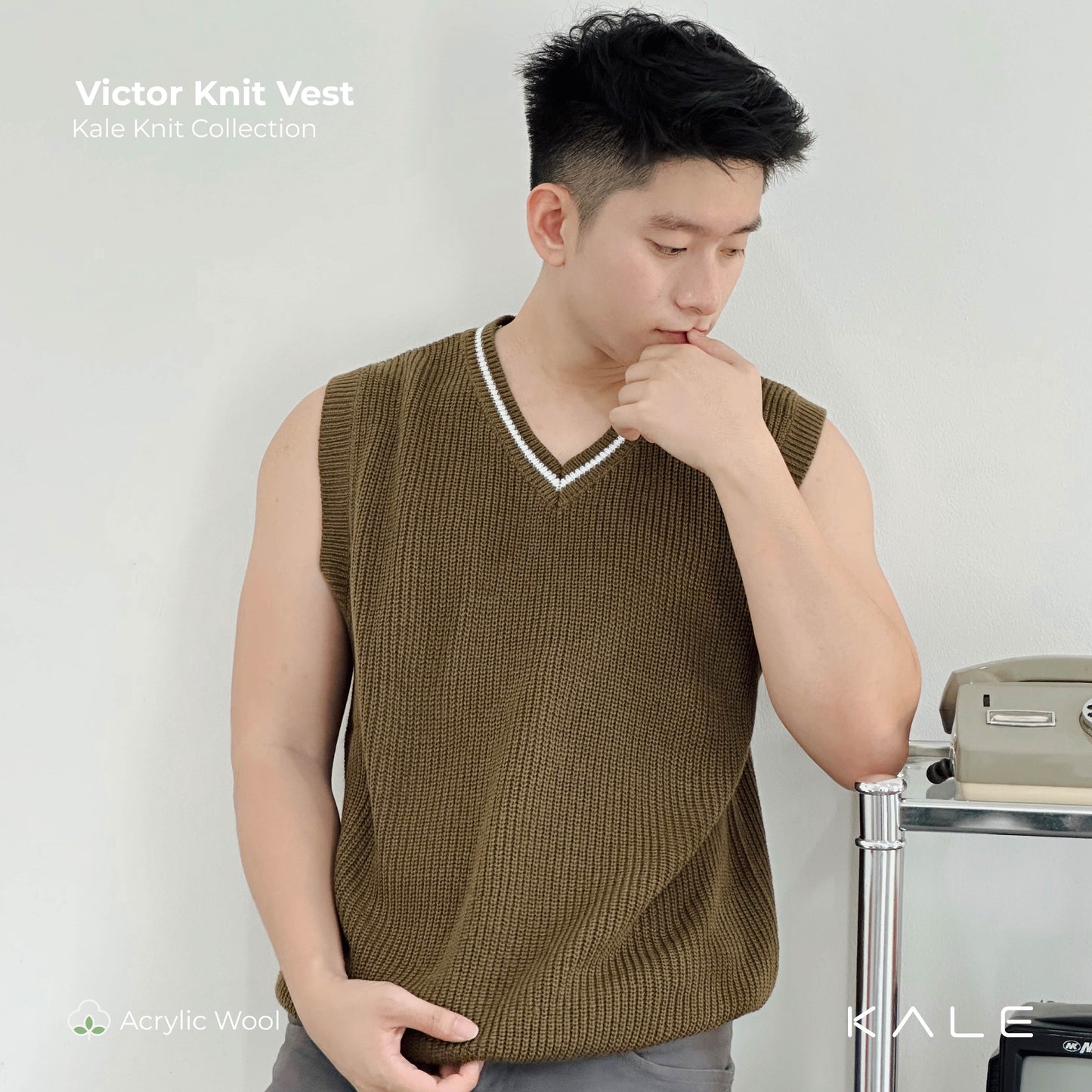 Knit Vest VICTOR