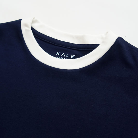 T-Shirt RINGER Navy