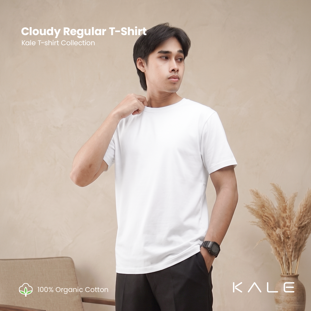T-Shirt CLOUDY Basic Regular Fit