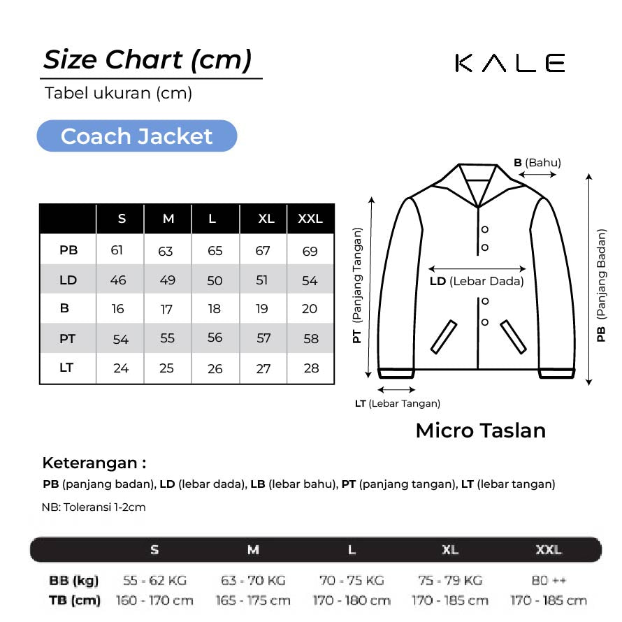 Jaket Coach