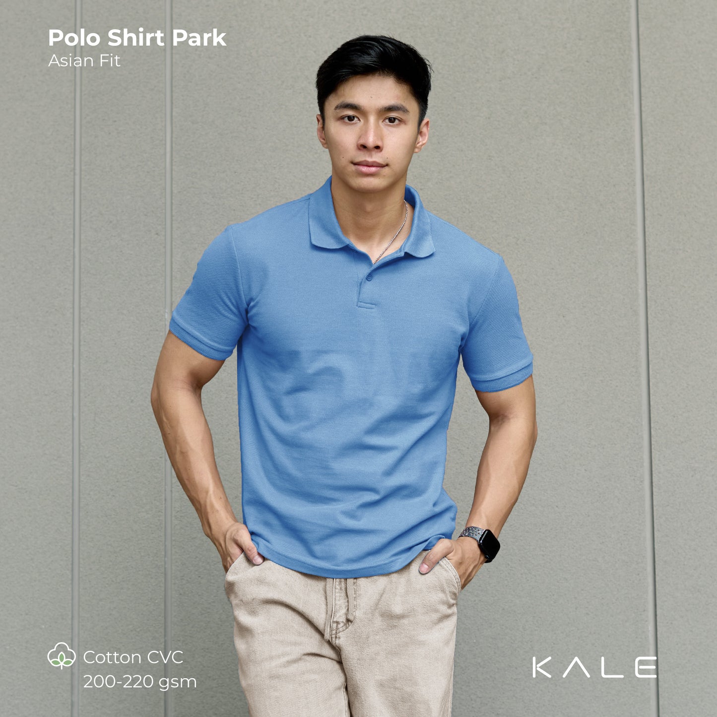 Polo Shirt PARK BLUE SERIES