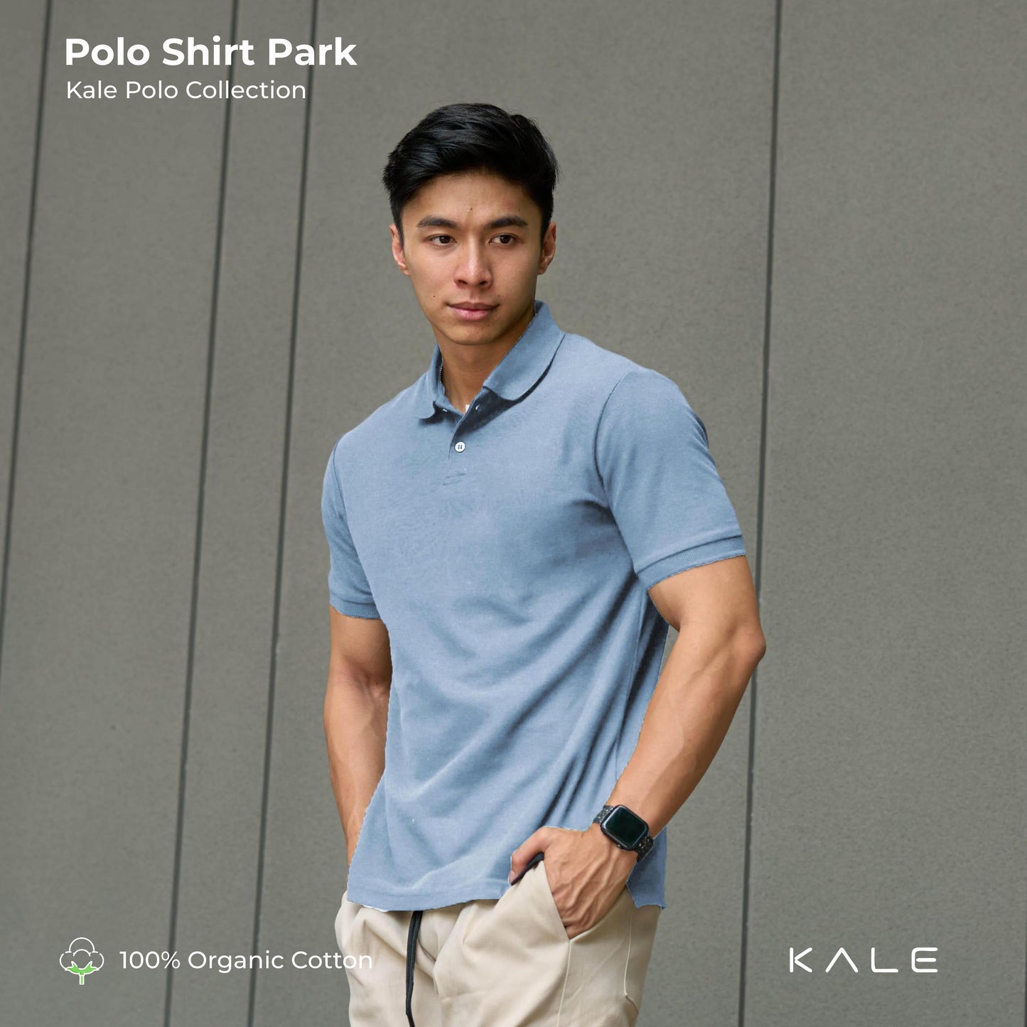 Polo Shirt PARK BLUE SERIES