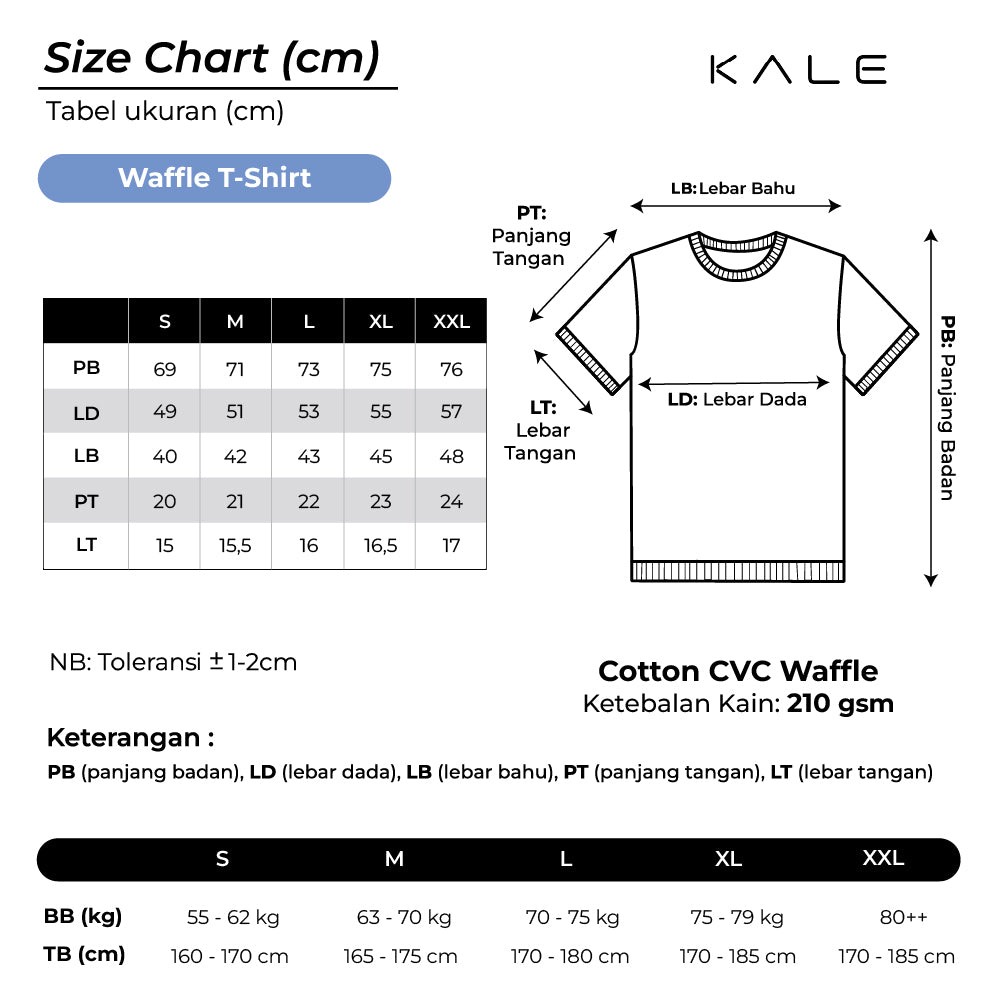T-Shirt WAFFLE Dark Series