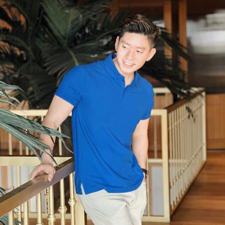 Polo Shirt PARK BLUE SERIES