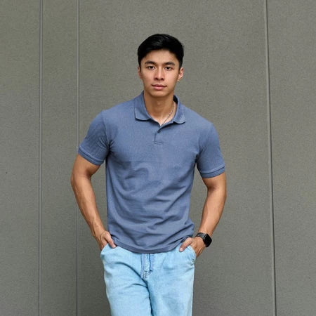 Polo Shirt PARK BLUE SERIES