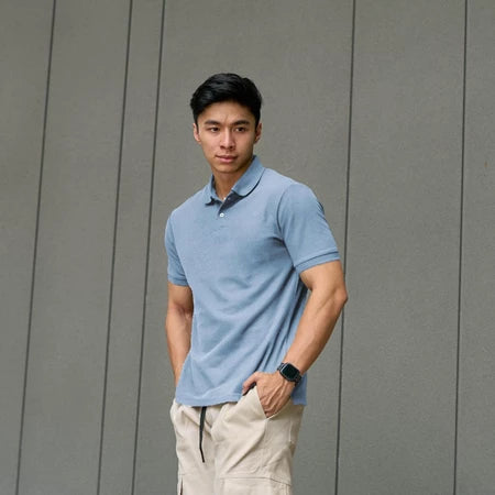 Polo Shirt PARK BLUE SERIES