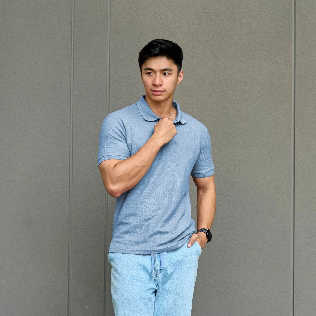Polo Shirt PARK BLUE SERIES