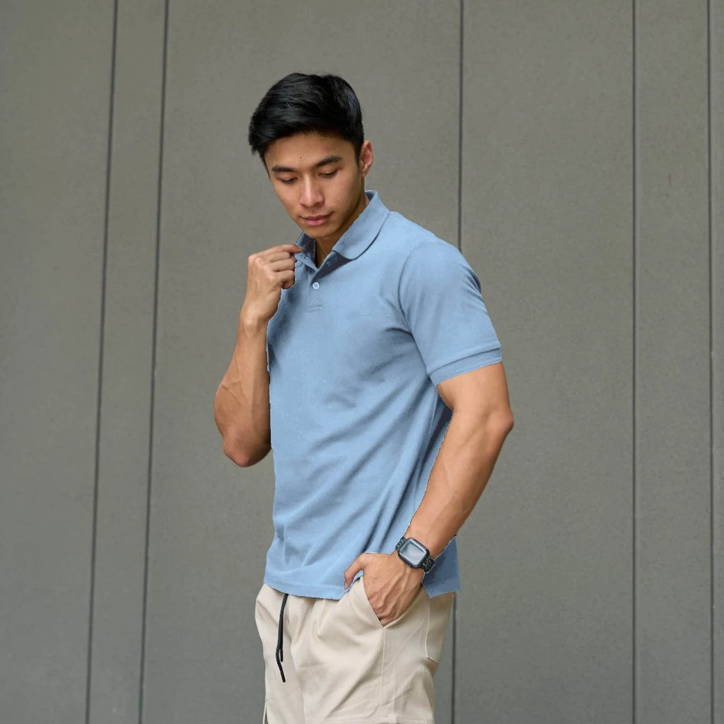 Polo Shirt PARK BLUE SERIES